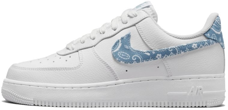Nike Nike Air Force 1 Low '07 Essential White Worn Blue Paisley Wit