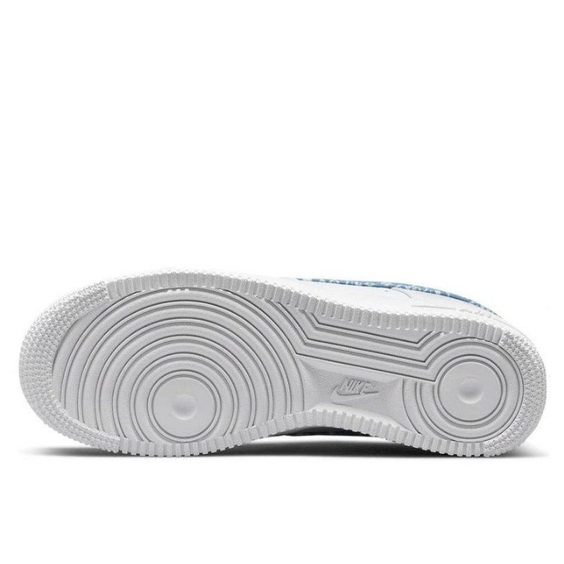 Nike Nike Air Force 1 Low '07 Essential White Worn Blue Paisley Wit