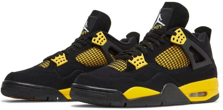 Nike Air Jordan 4 Retro Thunder (2023) Zwart