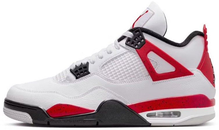 Nike Air Jordan 4 Retro Red Cement Wit