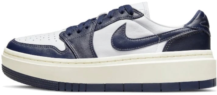 Nike Air Jordan 1 Low Elevate White Midnight Navy Sail Wit