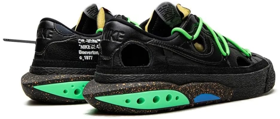 Nike Blazer Low '77 X Off-white Sneakers Zwart