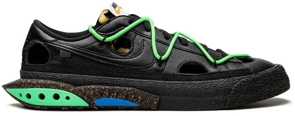 Nike Blazer Low '77 X Off-white Sneakers Zwart