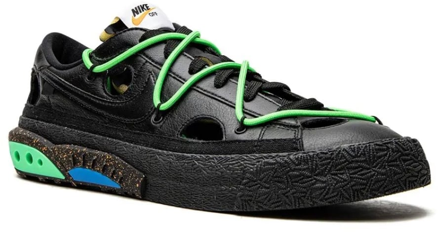 Nike Blazer Low '77 X Off-white Sneakers Zwart