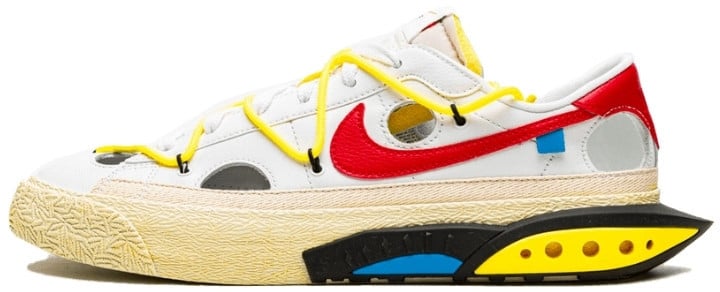 Nike Nike Blazer Low Off-White University Red Wit