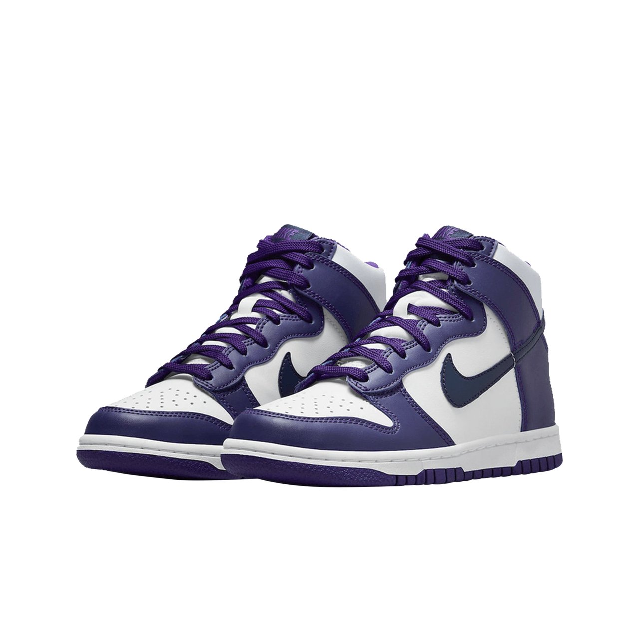 Nike Nike Dunk High Electro Purple Midnight Navy (GS) Divers