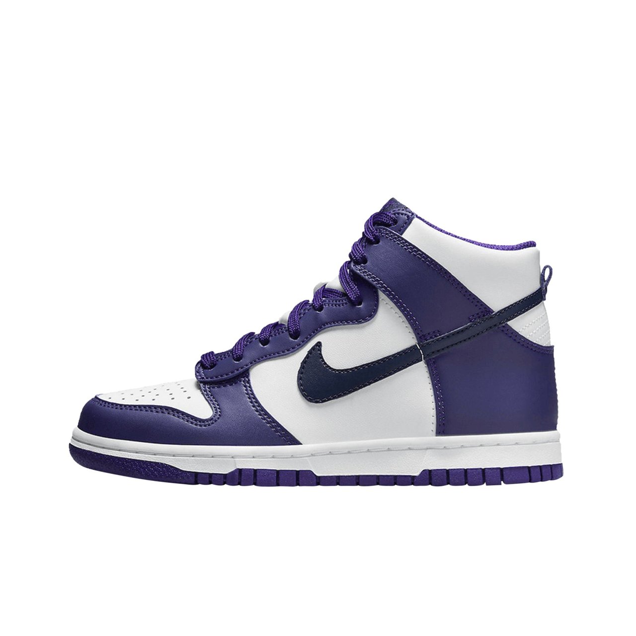 Nike Nike Dunk High Electro Purple Midnight Navy (GS) Divers