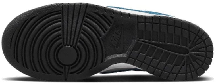 Nike Nike Dunk Low White Blue Black Blauw