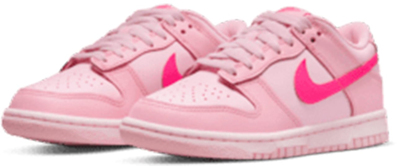 Nike Nike Dunk Low Triple Pink Barbie (GS) Divers