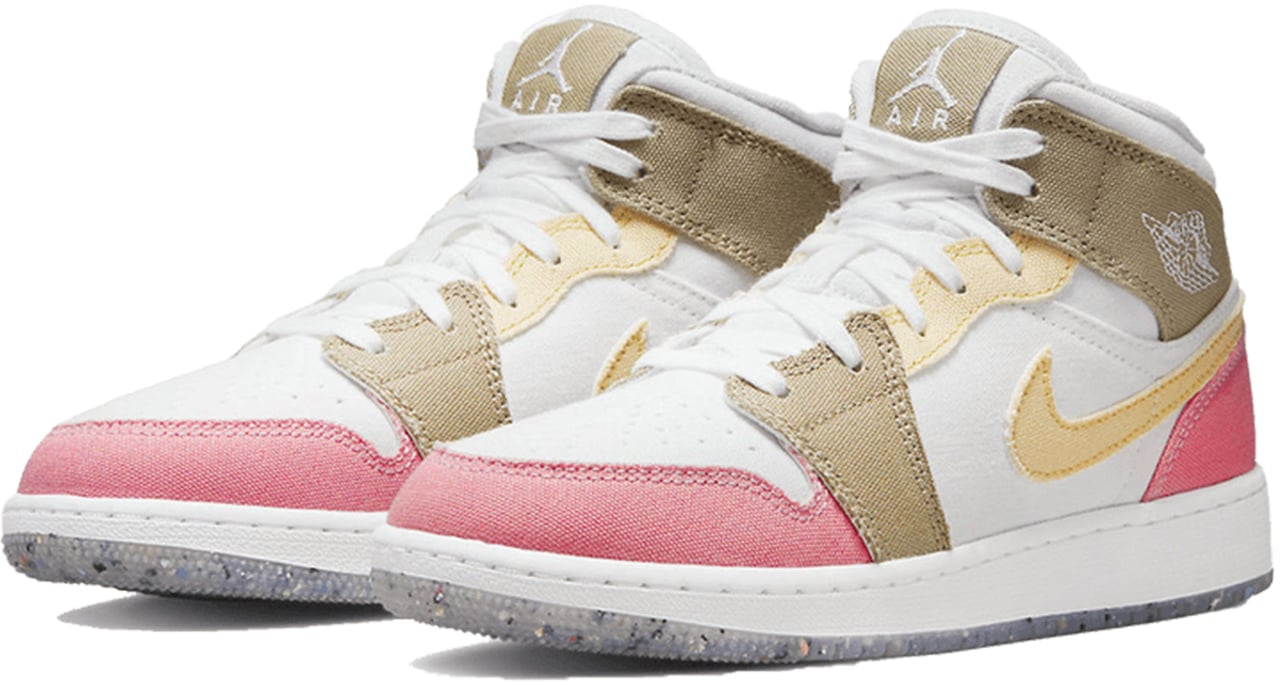 Nike Air Jordan 1 Mid Pastel Grind (GS) Divers