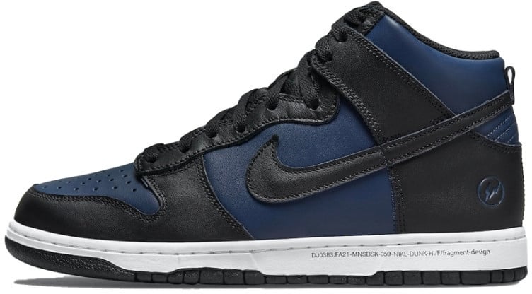 Nike Nike Dunk High Fragment Tokyo Zwart
