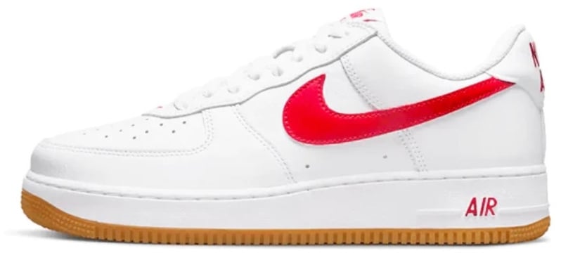 Nike Nike Air Force 1 Low 07 Color of the Month University Red Gum Wit