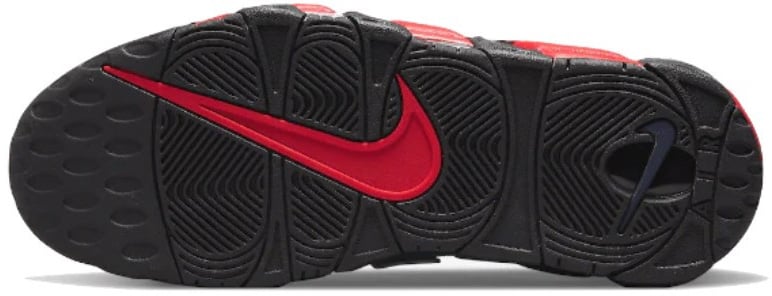 Nike Nike Air More Uptempo Alternates Split Navy Red Zwart