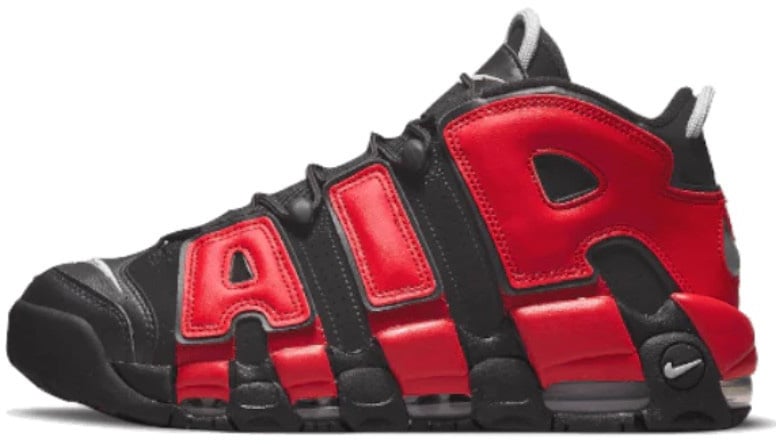 Nike Nike Air More Uptempo Alternates Split Navy Red Zwart