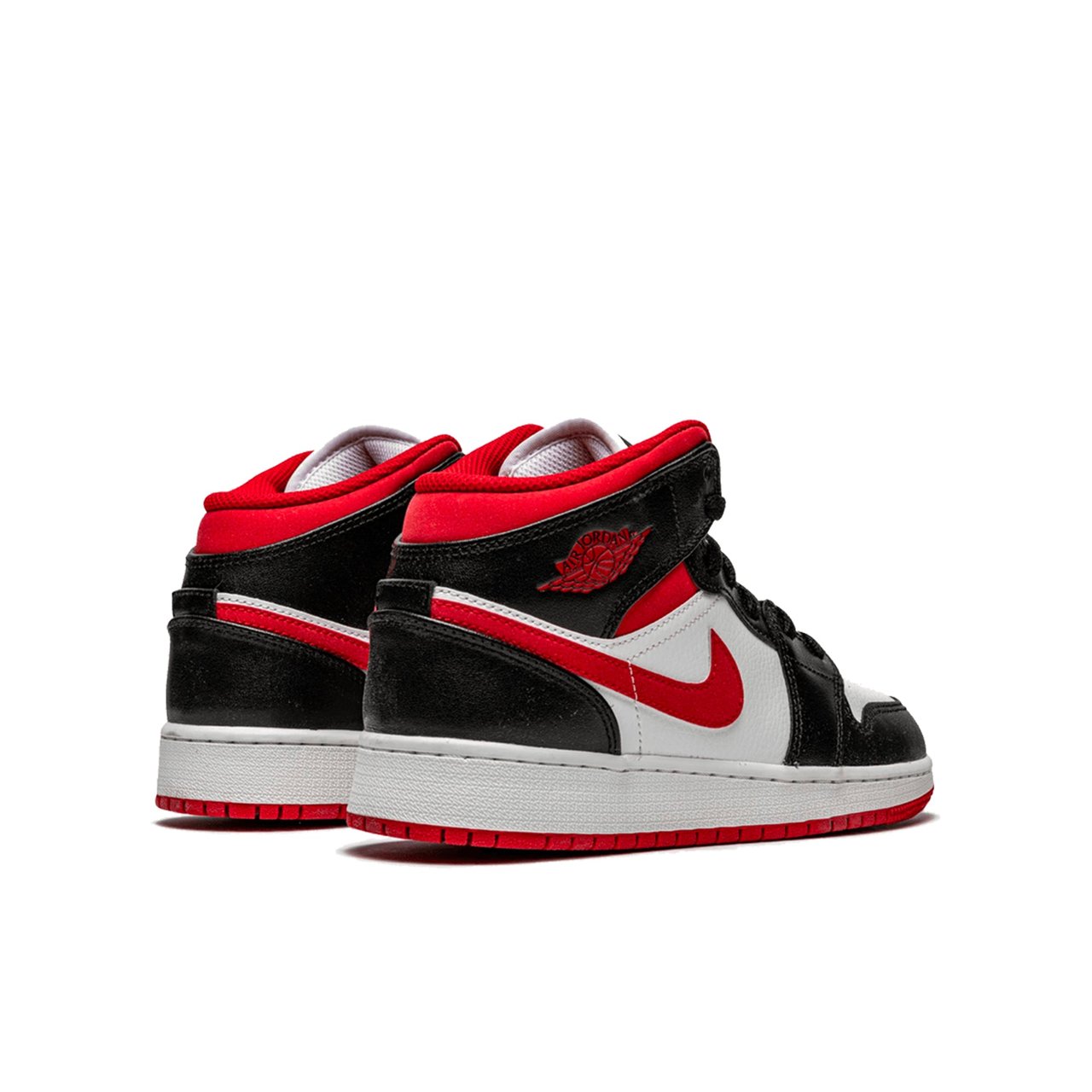 Nike Air Jordan 1 Mid Gym Red Black White (GS) Divers