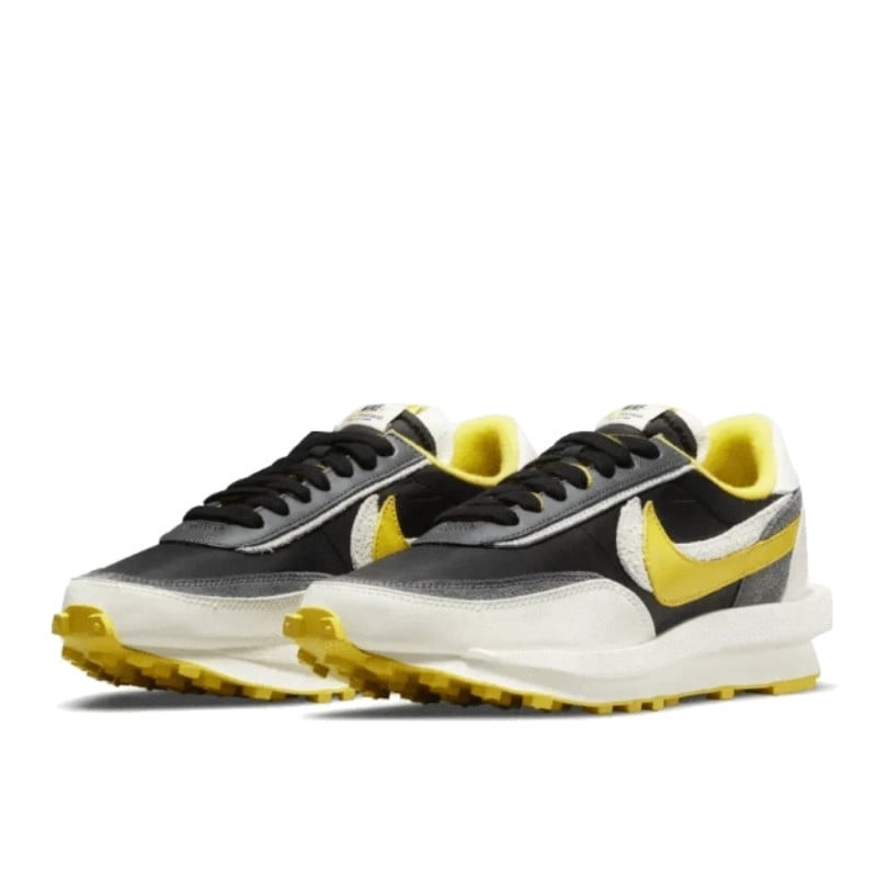 Nike Nike LD Waffle Sacai Undercover Black Bright Citron Zwart