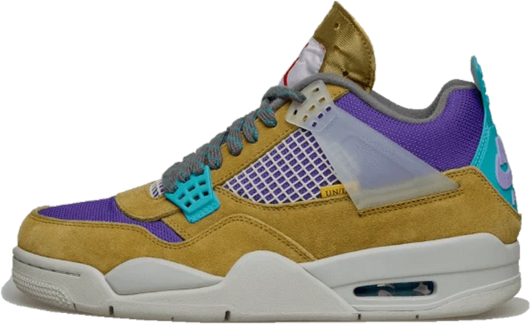 Nike Air Jordan 4 Retro Union Desert Moss Grijs