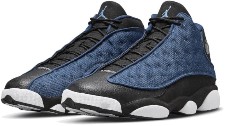 Nike Air Jordan 13 Retro Brave Blue Zwart