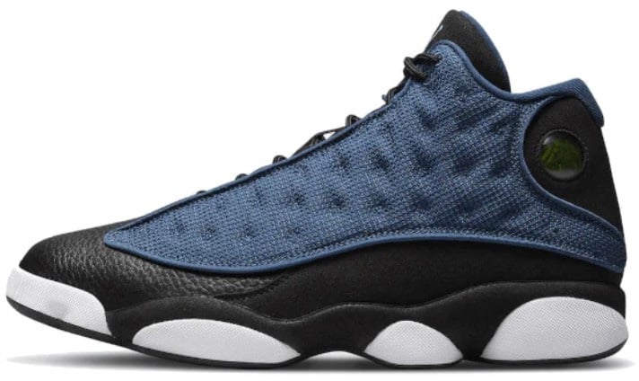 Nike Air Jordan 13 Retro Brave Blue Zwart