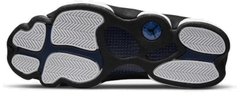 Nike Air Jordan 13 Retro Brave Blue Zwart