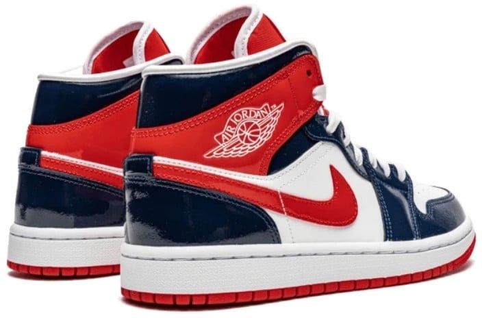Nike Air Jordan 1 Mid Champ Colors Zwart
