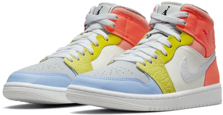 Nike Air Jordan 1 Mid To My First Coach Divers
