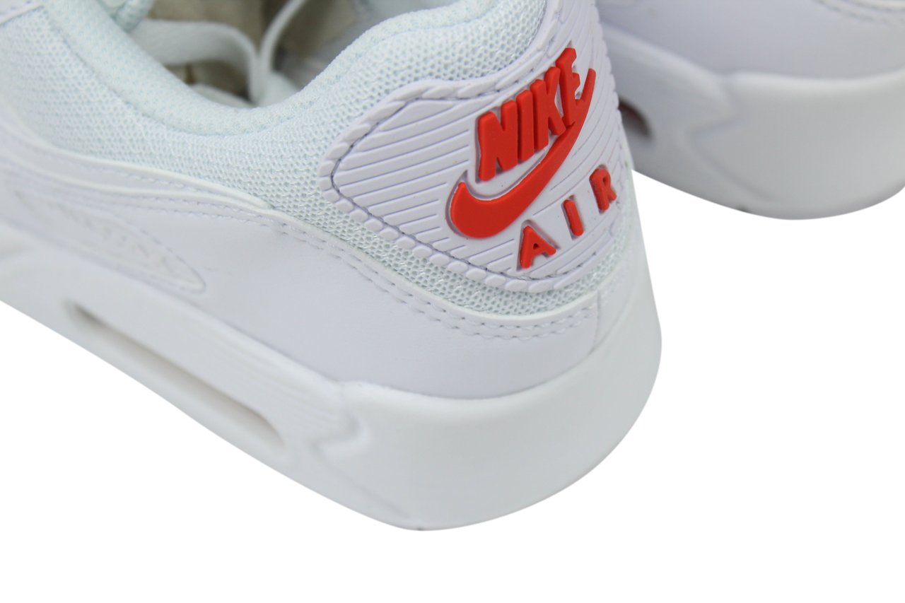 Nike Nike Air Max 90 'White & Light Crimson' Wit