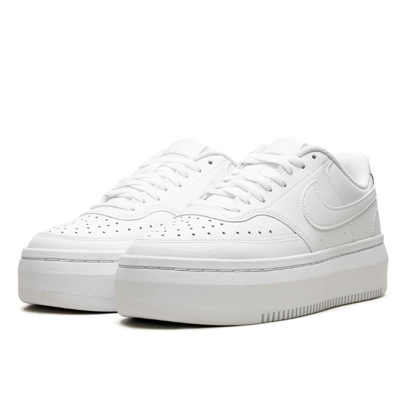 Nike Nike Court Vision Alta Low Triple White Wit