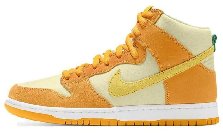 Nike Nike SB Dunk High Pineapple Geel
