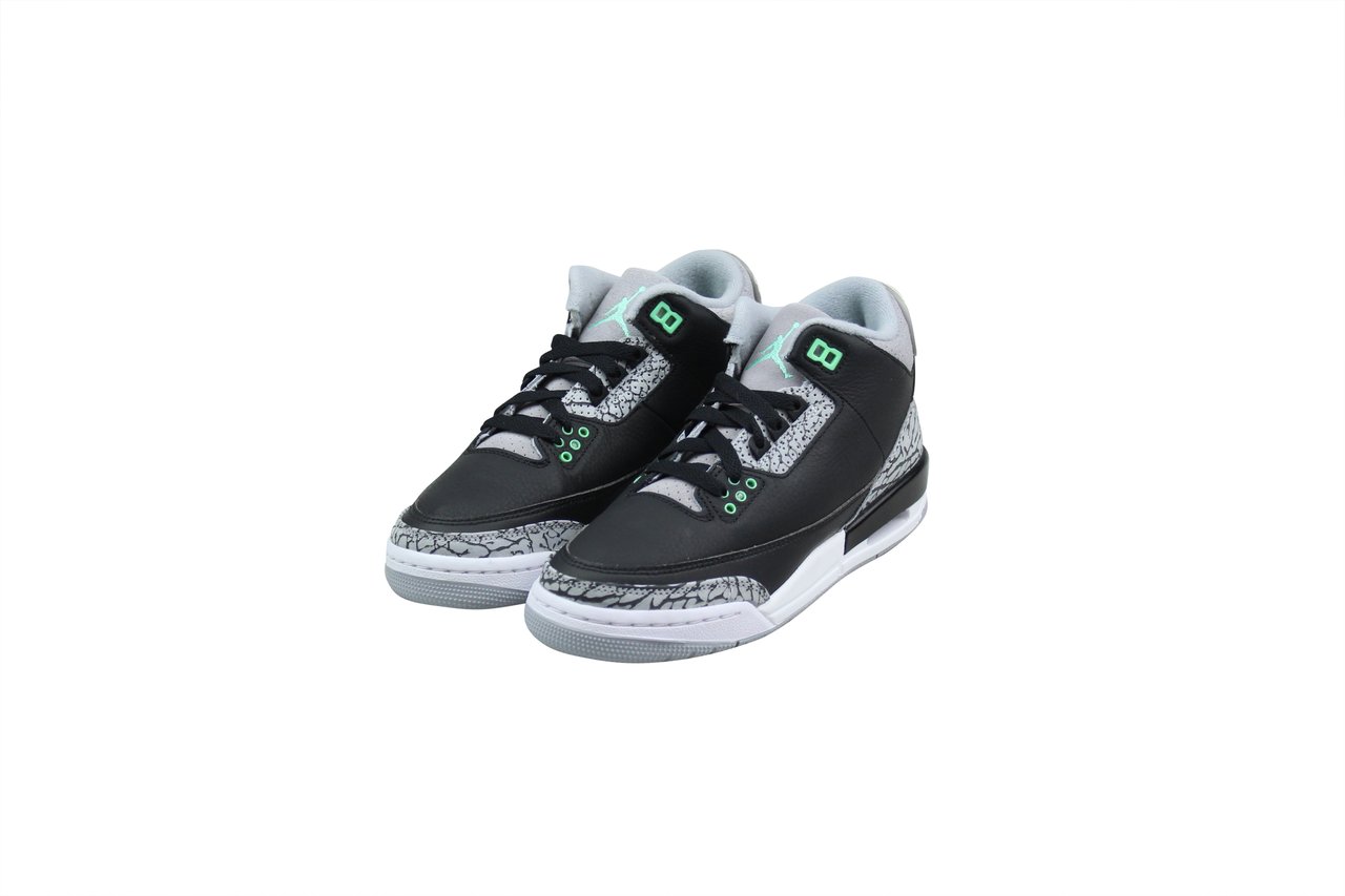 Nike Air Jordan 3 Retro 'Green Glow' (GS) Groen