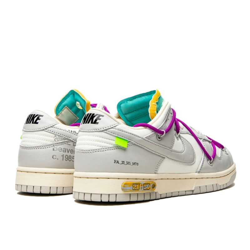 Nike Nike Dunk Low Off-White Lot 21 Wit