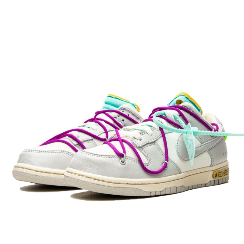 Nike Nike Dunk Low Off-White Lot 21 Wit