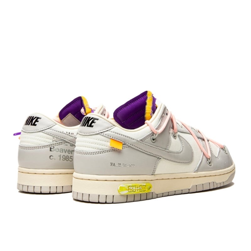 Nike Nike Dunk Low Off-White Lot 24 Wit