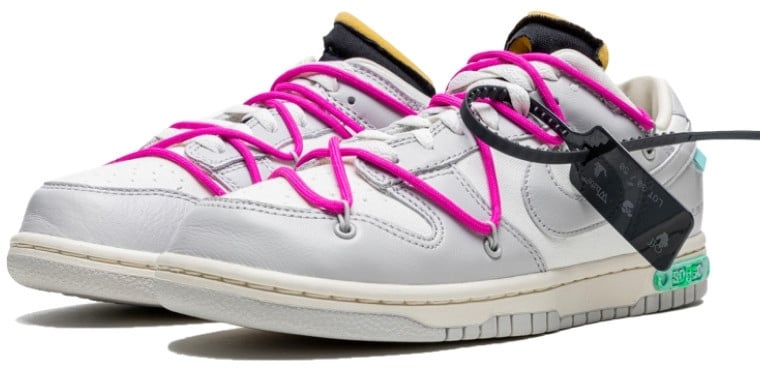 Nike Nike Dunk Low Off-White Lot 30 Roze