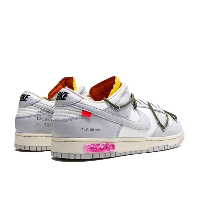 Nike Nike Dunk Low Off-White Lot 22 Wit