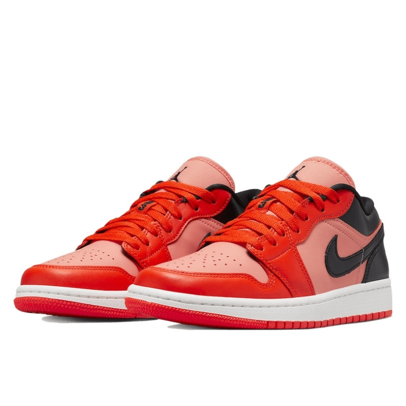 Nike Air Jordan 1 Low Orange Black Zwart