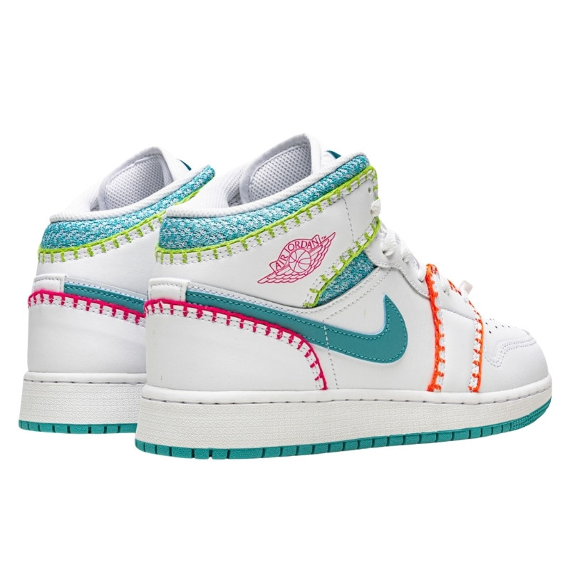 Nike Air Jordan 1 Mid Multi Knit Wit