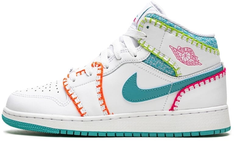 Nike Air Jordan 1 Mid Multi Knit Wit