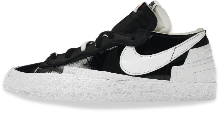 Nike Nike Blazer Low Sacai Black Patent Leather Zwart