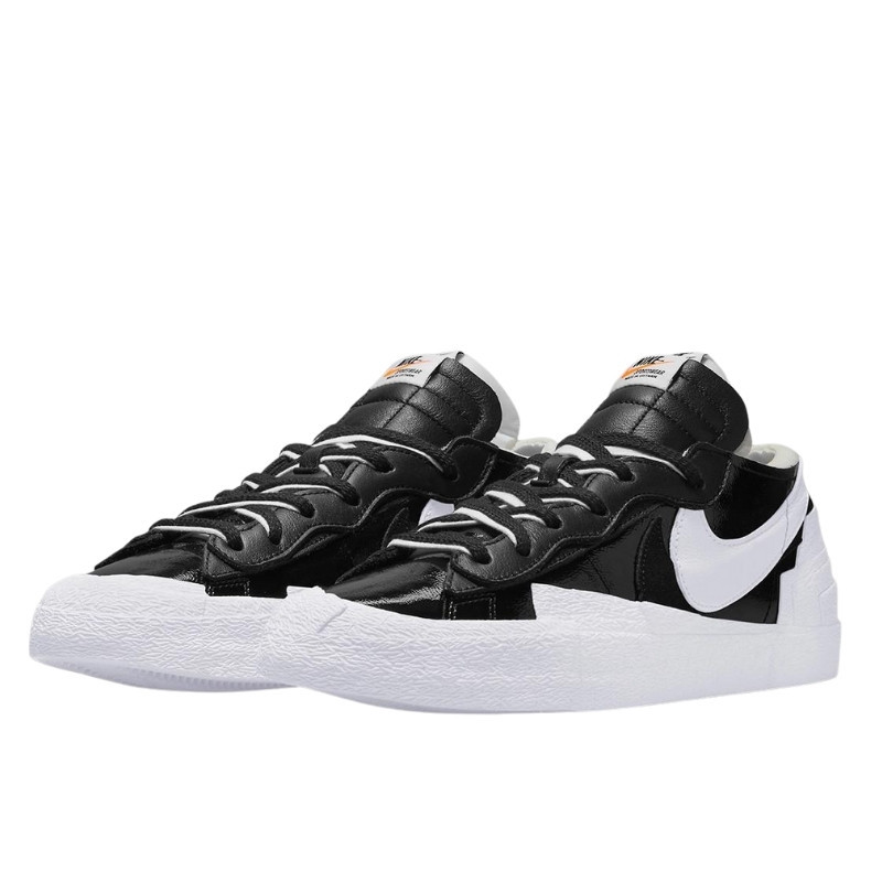 Nike Nike Blazer Low Sacai Black Patent Leather Zwart