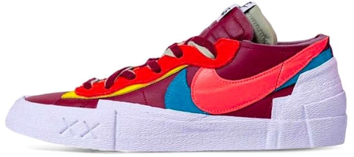 Nike Nike Sacai Blazer Low Kaws Red Blue Wit