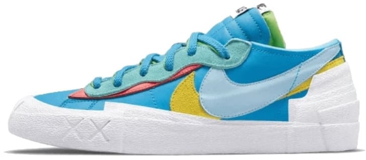 Nike Nike Sacai Blazer Low Kaws Blue Yellow Wit