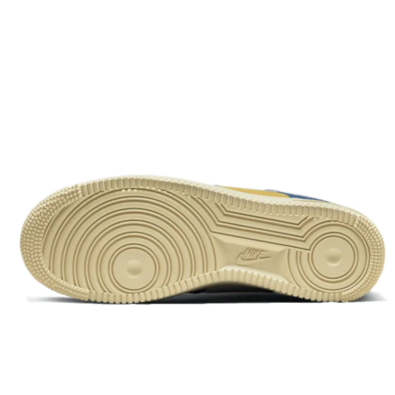 Nike Nike Air Force 1 Low SP Undefeated 5 On It Blue Yellow Croc Blauw