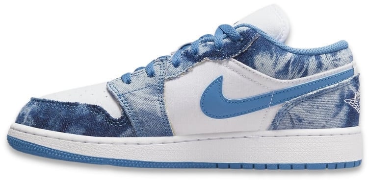 Nike Air Jordan 1 Low Washed Denim (2022) Wit