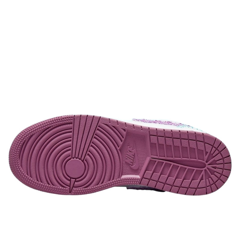 Nike Air Jordan 1 Low White Light Bordeaux Wit