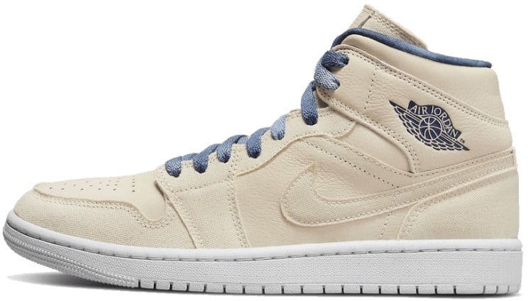 Nike Air Jordan 1 Mid Sanddrift Blauw