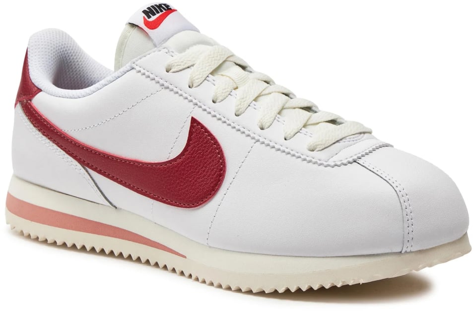Nike Cortez 'cedar Red' Sneakers Wit