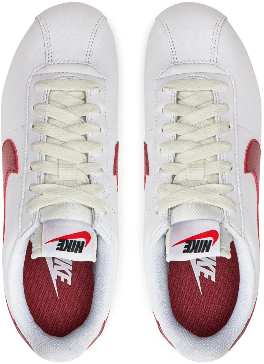 Nike Cortez 'cedar Red' Sneakers Wit