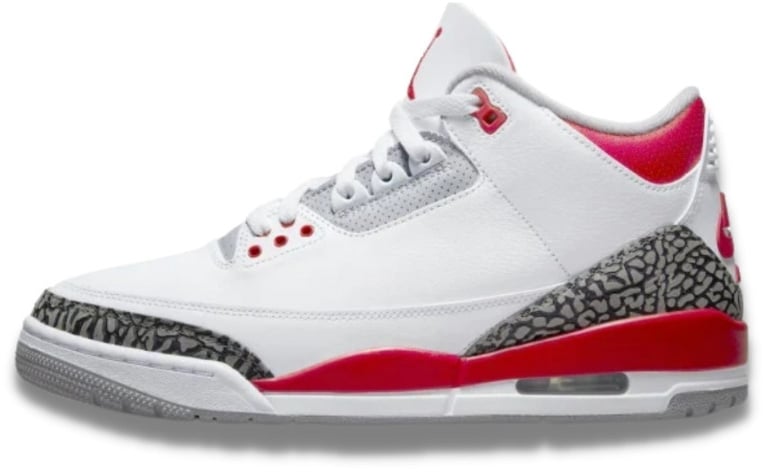 Nike Air Jordan 3 OG Fire Red Wit