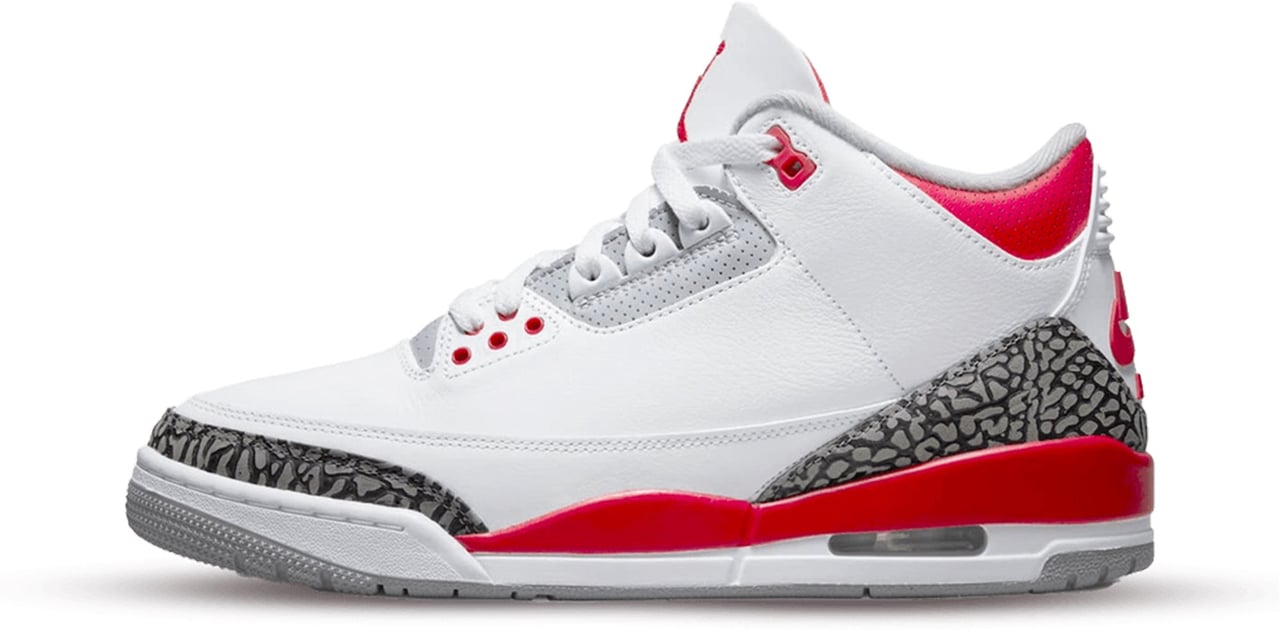 Nike Air Jordan 3 Retro Fire Red (2022) Divers
